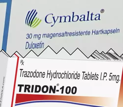 Cymbalta contre Trazodone