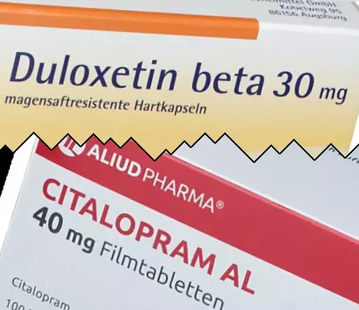 Duloxétine contre Citalopram