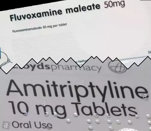 Fluvoxamine contre Elavil